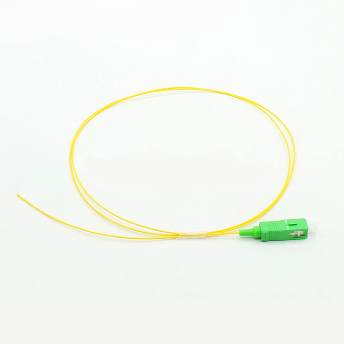 SC APC Single Mode Single Core Fiber Patch Cord Pigtail